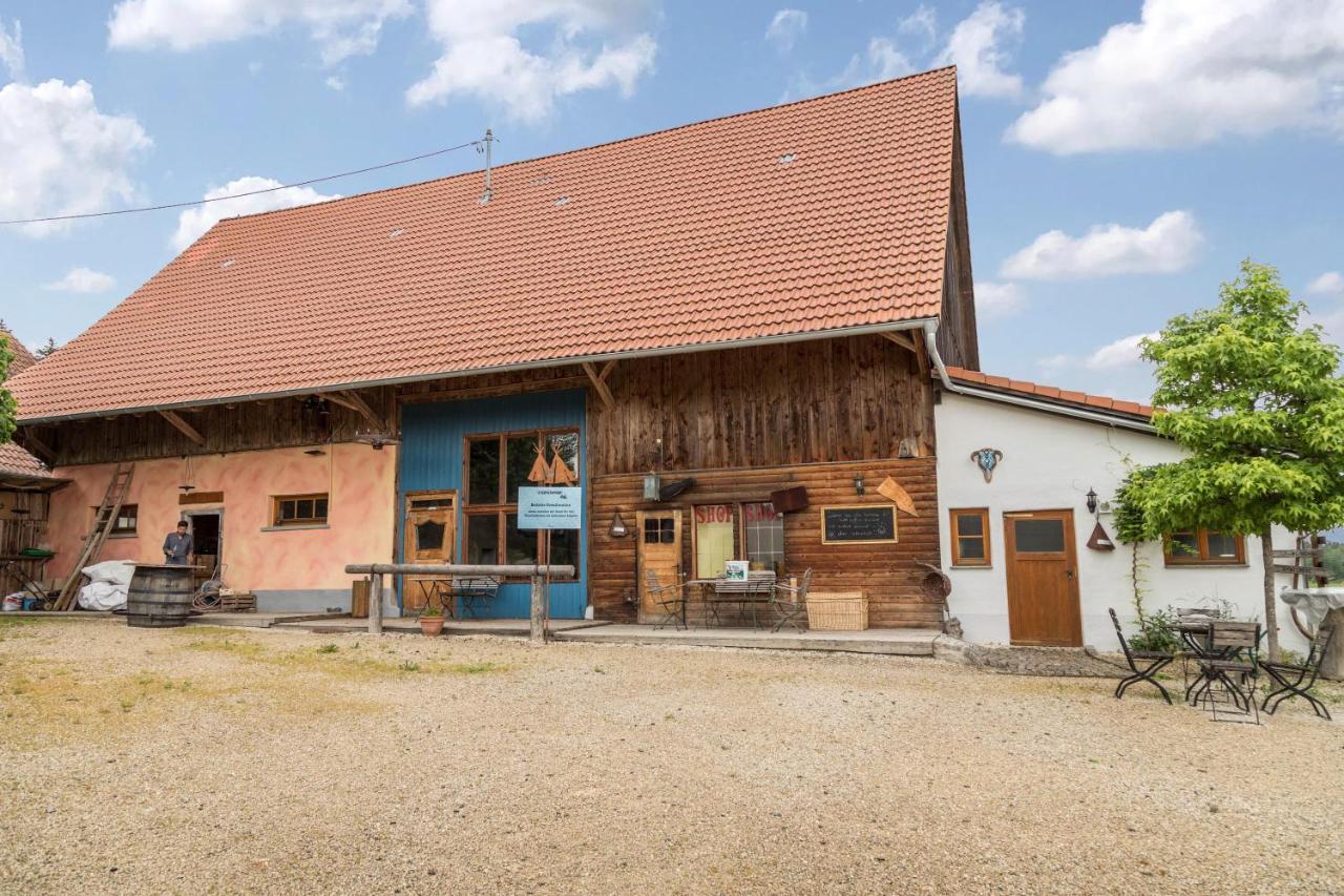 Ferienwohnung Tipihof Sauldorf Exteriör bild