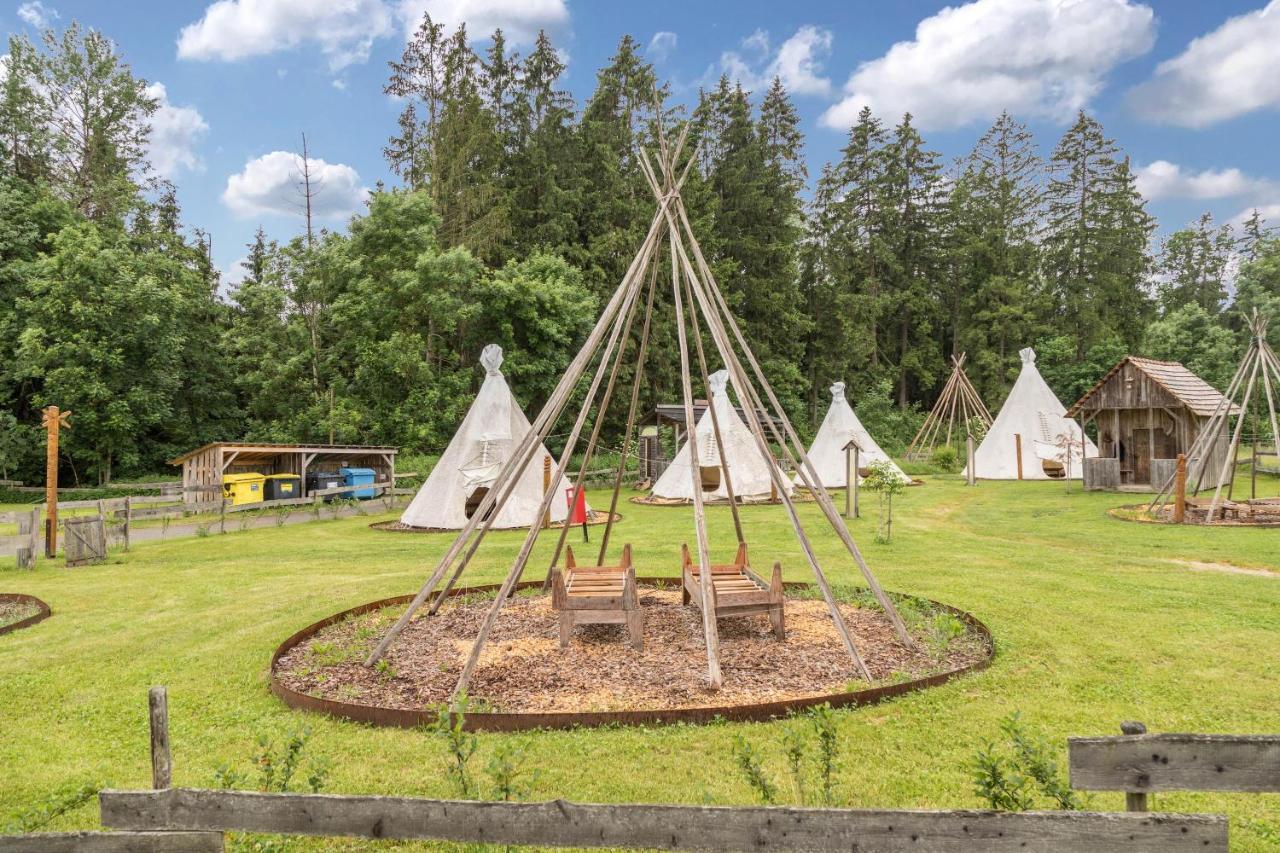 Ferienwohnung Tipihof Sauldorf Exteriör bild