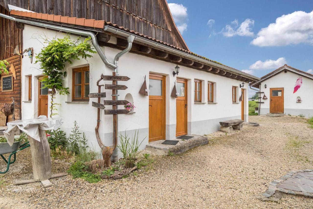 Ferienwohnung Tipihof Sauldorf Exteriör bild